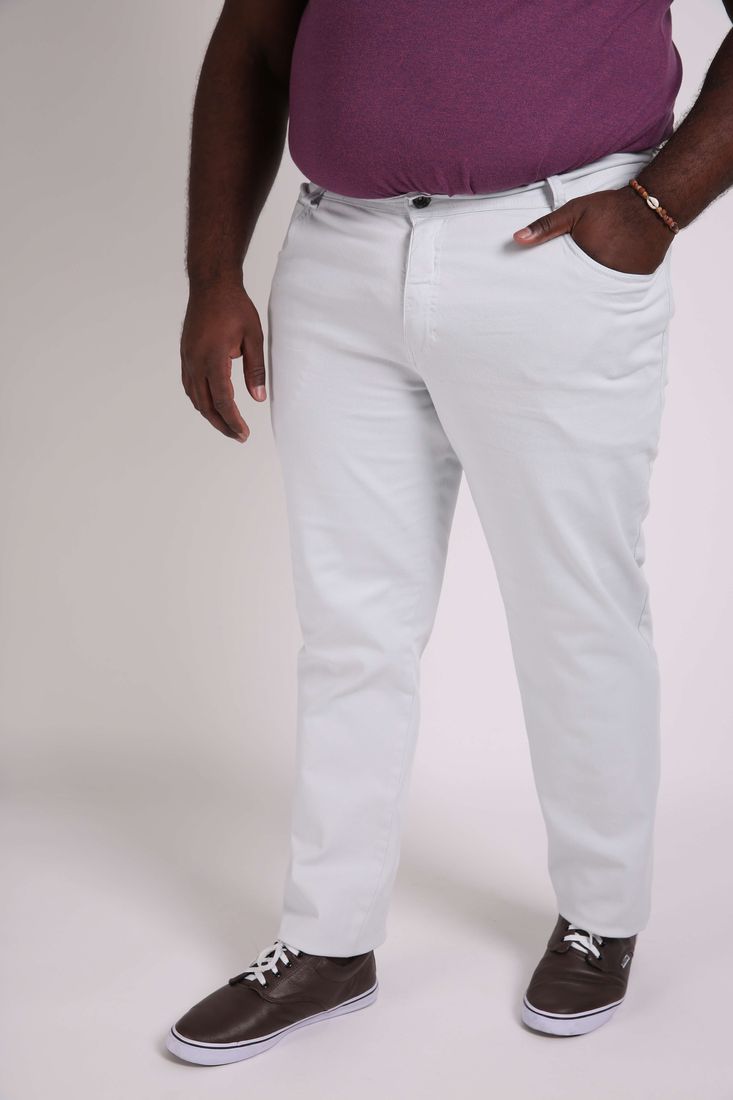 calca masculina cinza