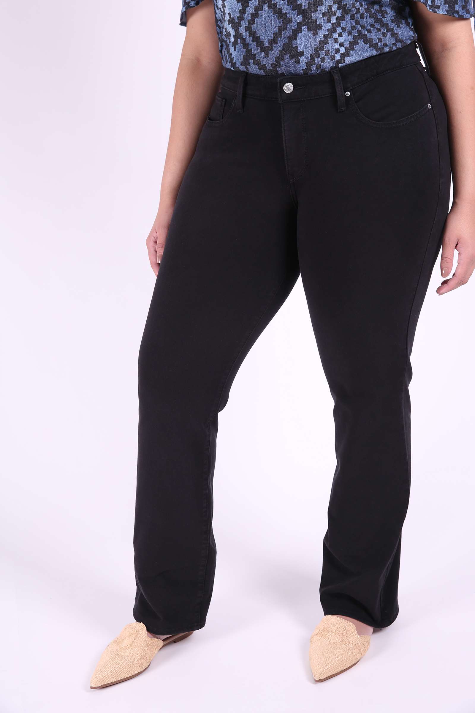 Compre Calça Boot Cut Petit Em Sarja preto DZARM Online