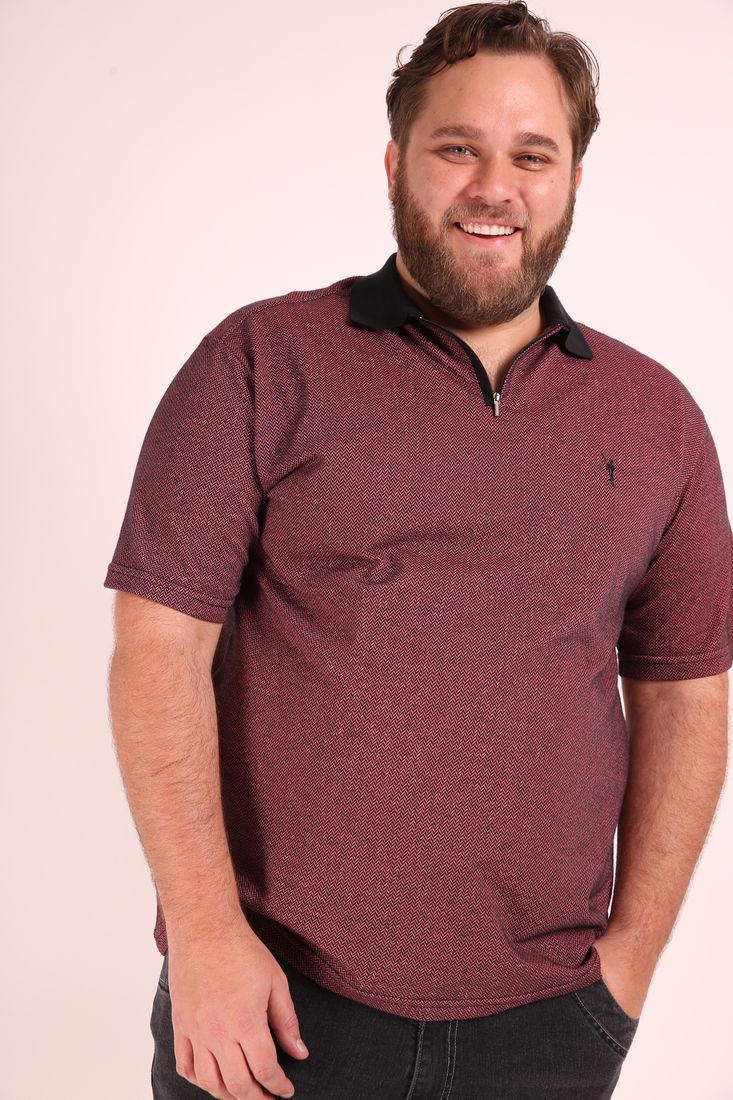 camisas polo plus size masculina