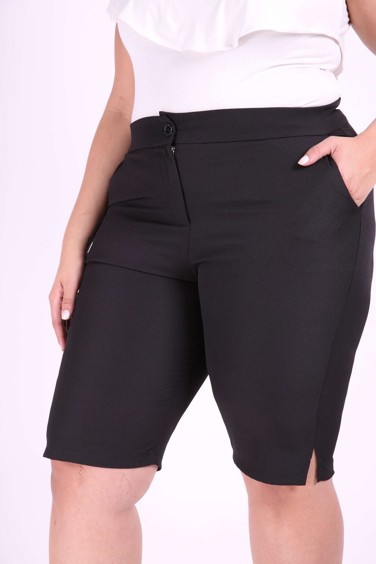 bermudas femininas ate o joelho plus size