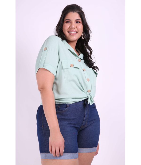 Feminino Camisa Manga Curta 52 Kaueplussize Mobile