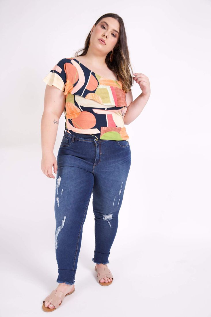 calca skinny plus size