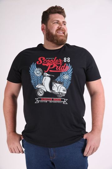 Camiseta-estampa-scooter-plus-size