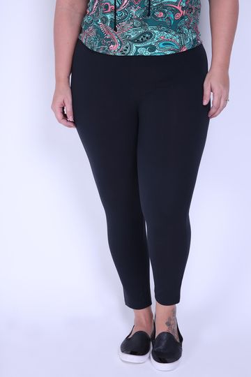 legging preta cotton