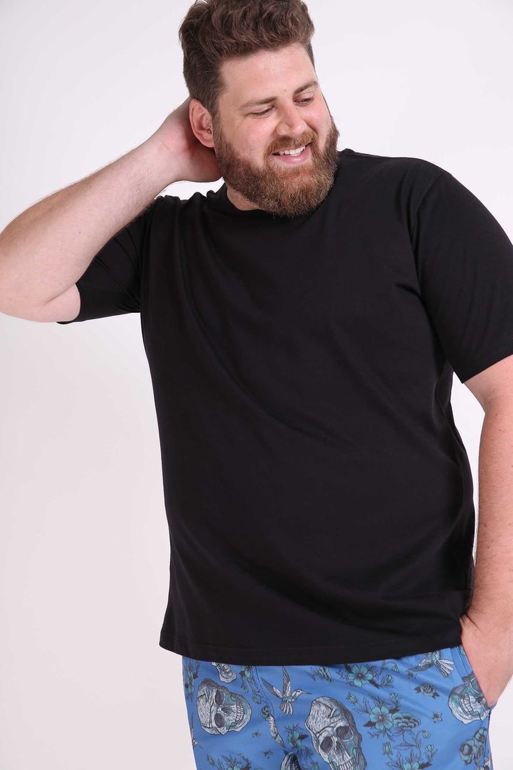 camisetas plus size masculina