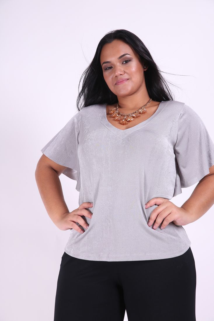 blusas meia estação plus size