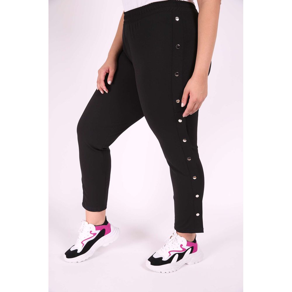 calça feminina com abertura lateral