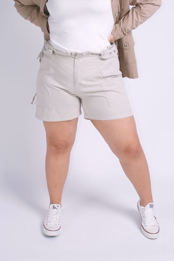 shorts clochard plus size
