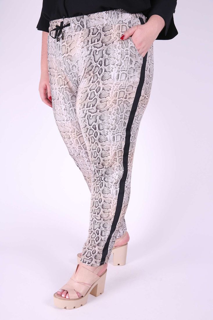 calça animal print feminina