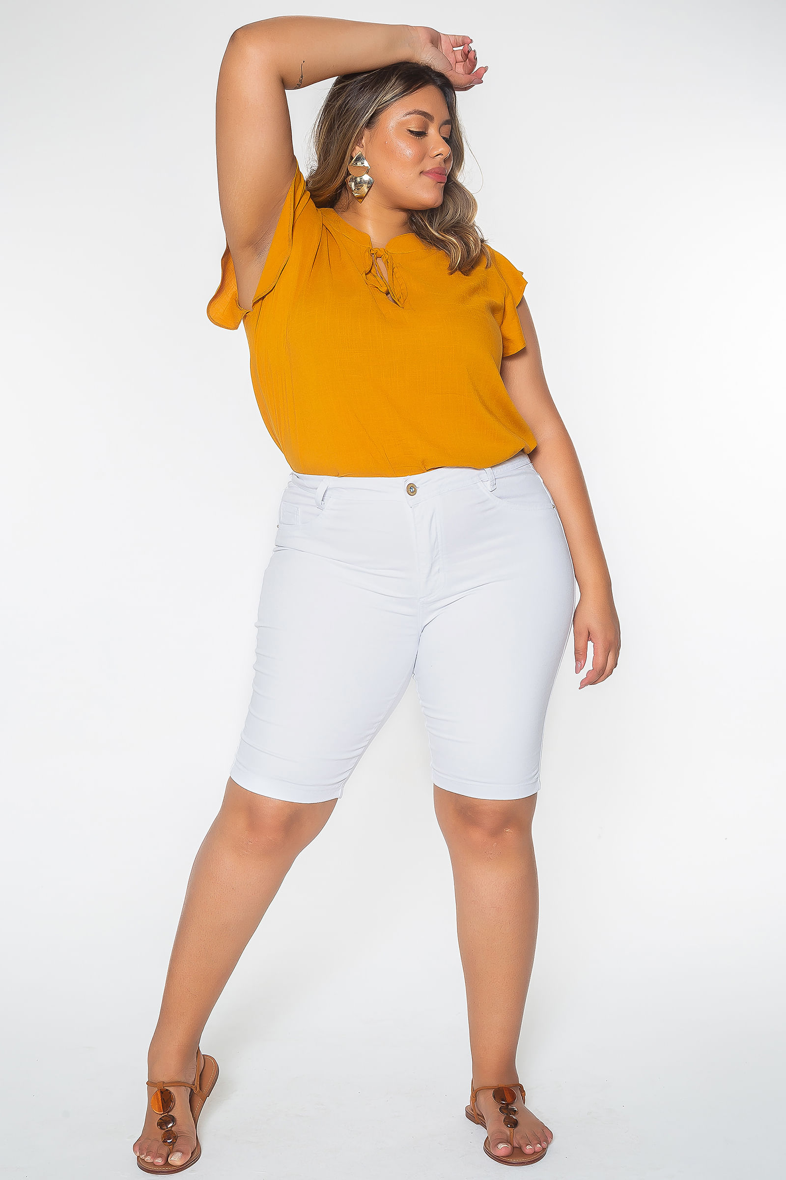 plus size bermuda shorts