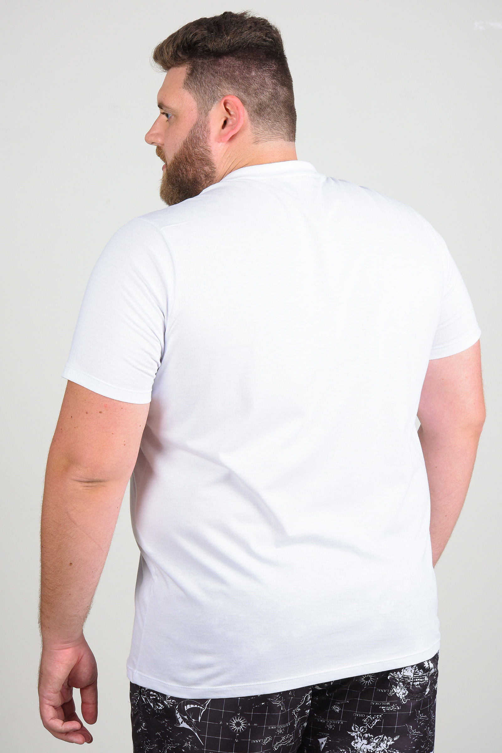 camiseta surf plus size